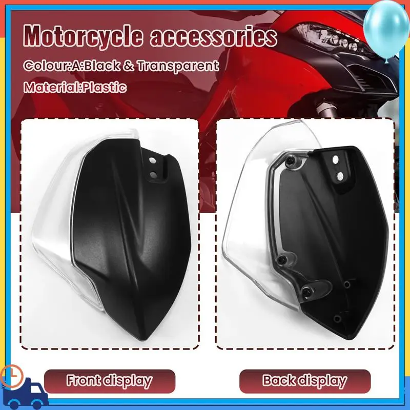 

A90Q-Handguard For Ducati Multistrada V2 S 2025 Hand Guard Protection Sliders Motorcycle Handlebar Windshield Air Deflector