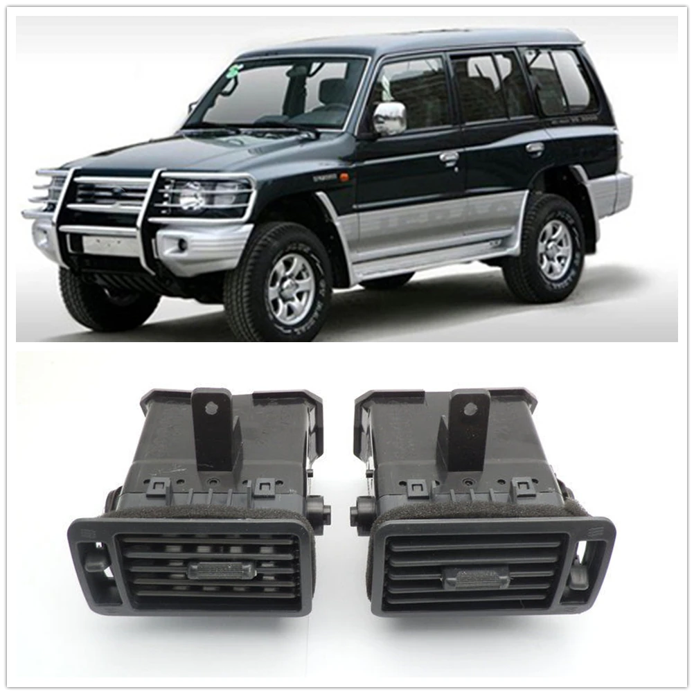 Car Dash Board Panel Out Frame Grille Car Dashboard Side Air Outlet Vent Cover Trim For Mitsubishi Pajero Shogun  V31 V32 V33