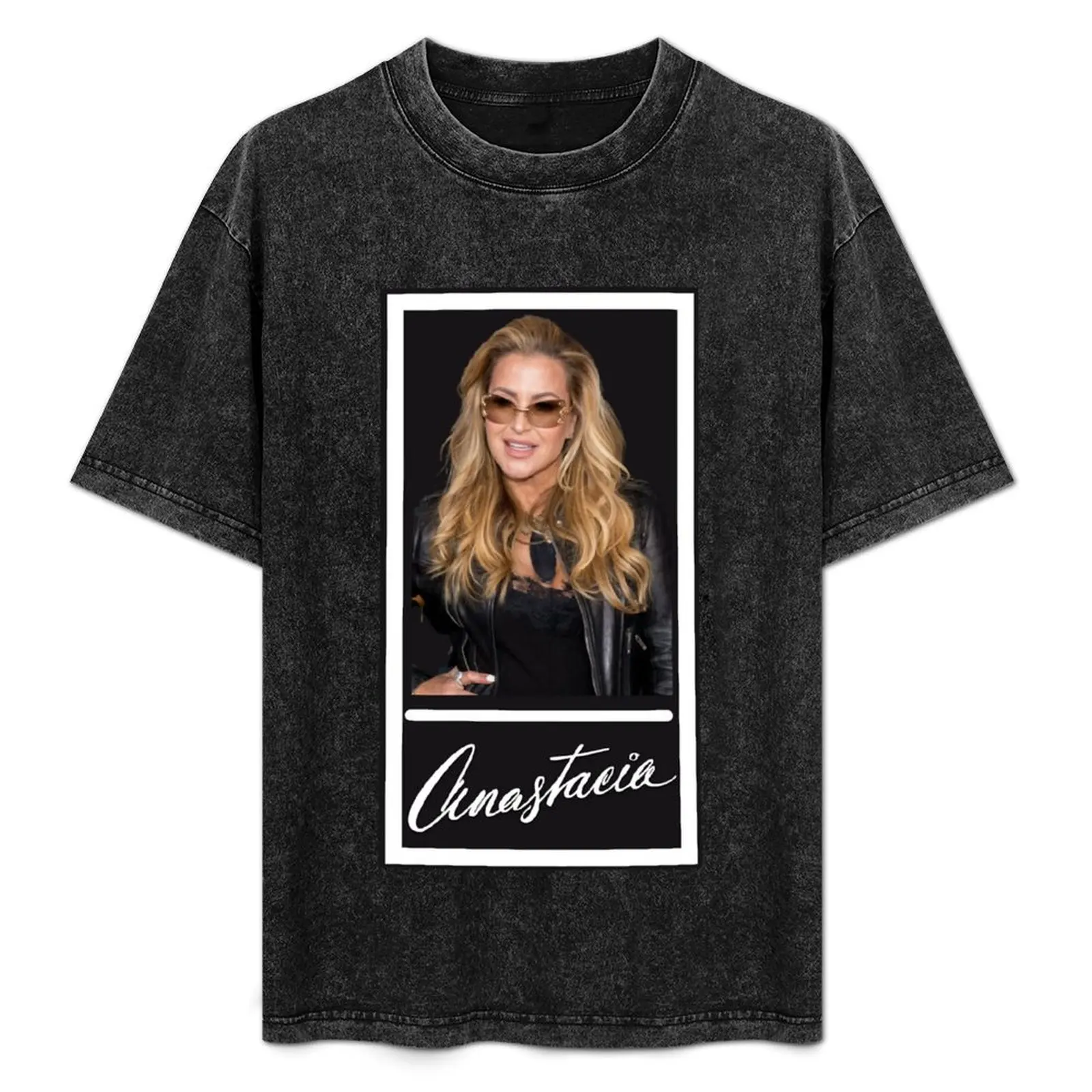 Camiseta informal de trabajo con diseño de música Anastacia