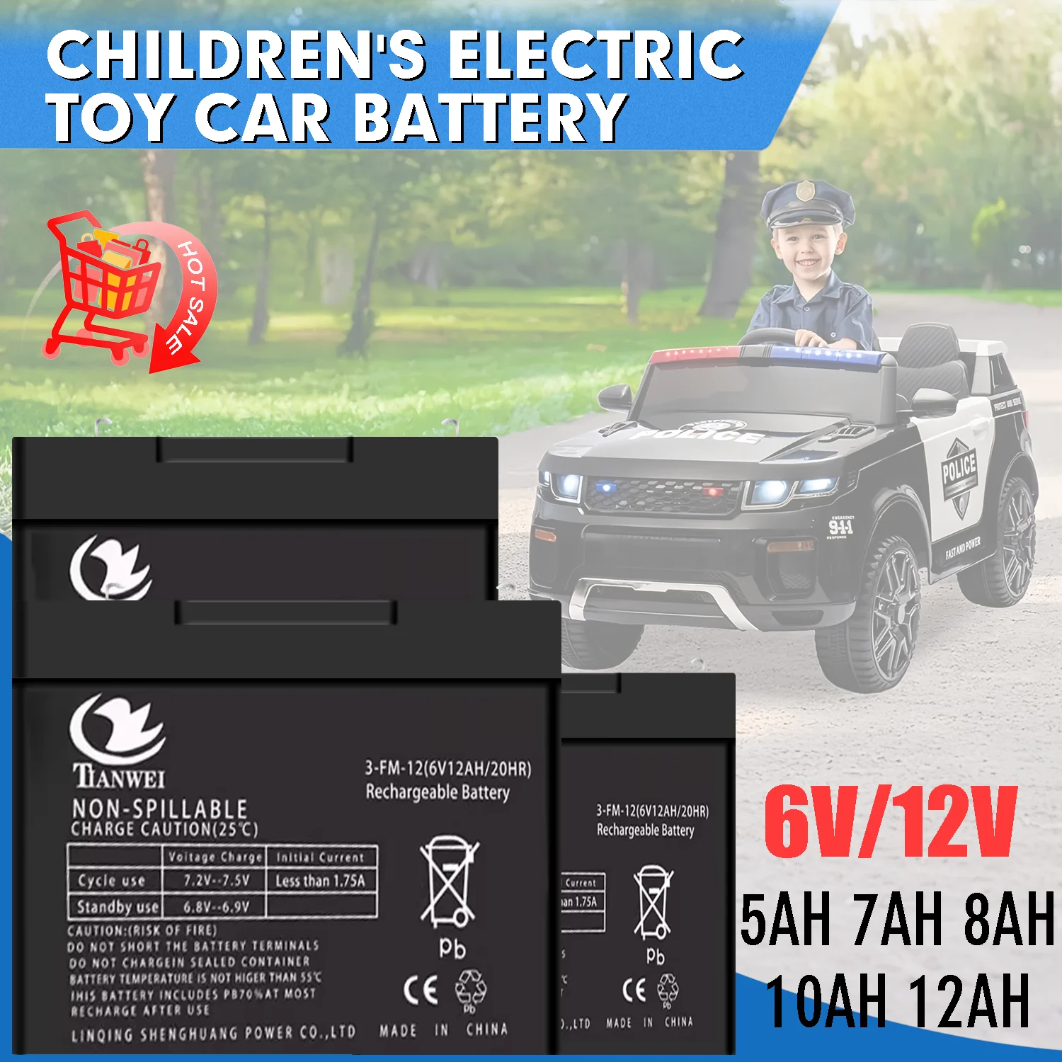 2025 New 6V/12V Mul… - image