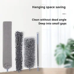 4Pcs/Set Duster Radiators Heating Duster Dust Catcher Telescopic Extendable Microfiber Duster Washable Cleaning Dust