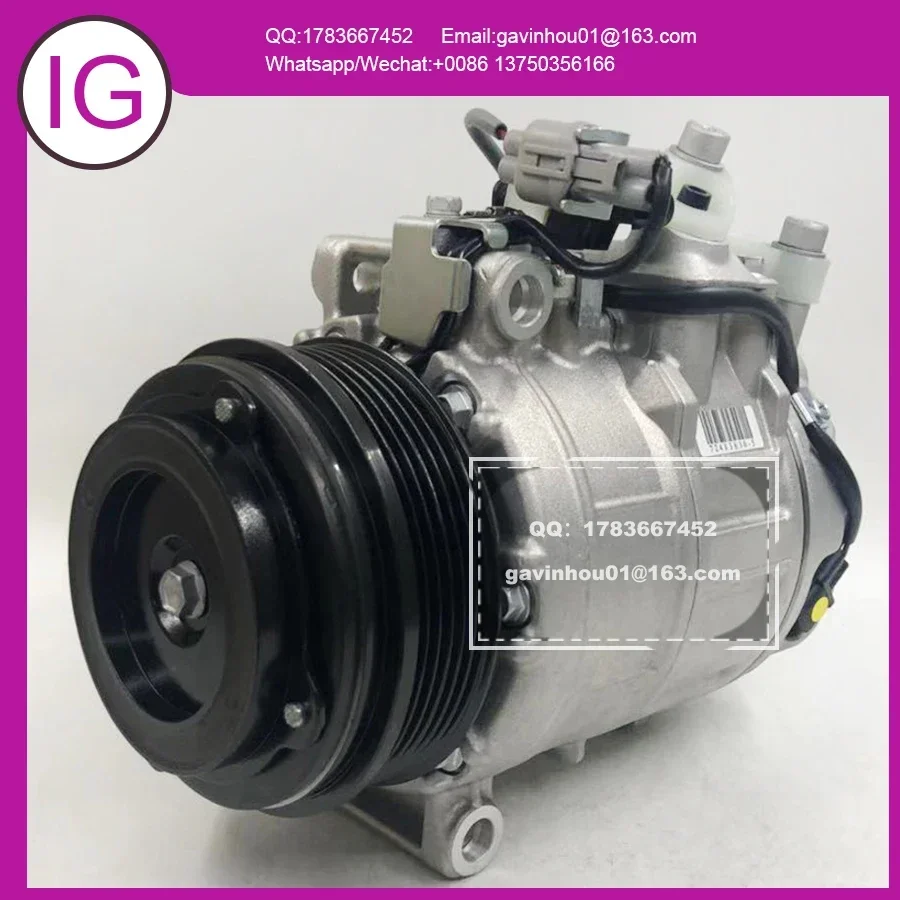 New Auto AC A/C Compressor For Mercedes-Benz C250 6PK 112MM Mercedes Benz Car Compressor Parts