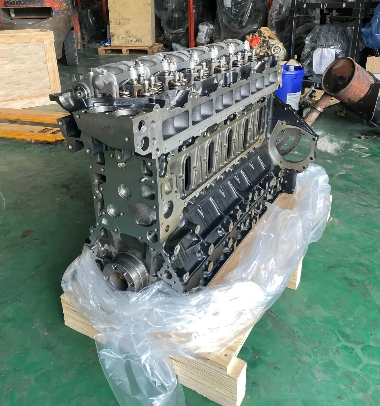 Truck 6HK1 7.8T  6-Cylinder Engine Long Block Short Block Bare Engine 6HK1 Brand New