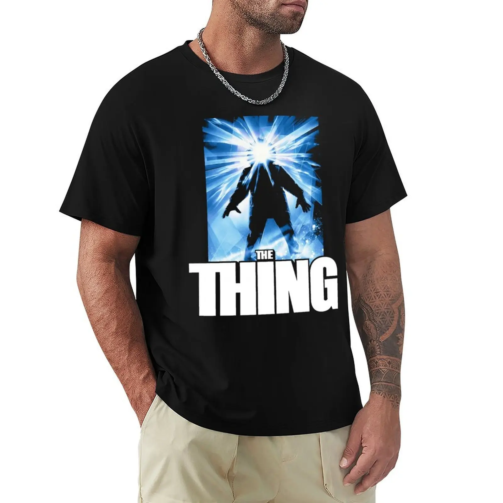 

Vintage John Carpenter The Thing T-Shirt luxury designer Blouse summer clothes for a boy t shirt men