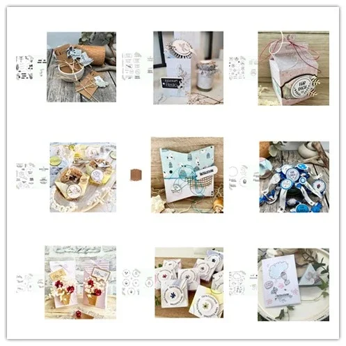 Neue Ankunft Presell Box stirbt und Stempel für DIY Scrapbooking/Fotoalbum dekorative Prägung DIY Papierkarten
