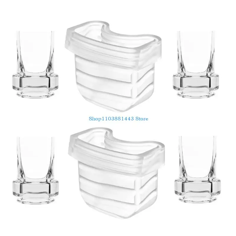 Acessórios wearable convenientes da bomba tira leite do silicone acessórios do silicone q6re