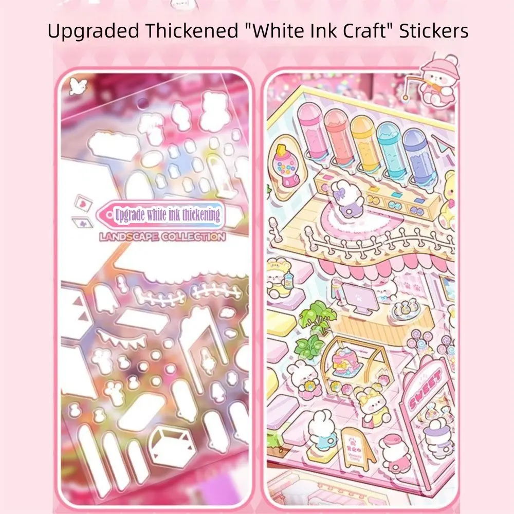 

Миниатюрная коллекция сцен из мультфильма «ПЭТ», декомпрессия, визуальное укладка, 3D карманная сцена в кабине, наклейки, тихие книги, подарки