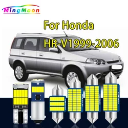 10Pcs LED Interior Dome Map Light Kit For Honda HR-V HRV 1999-2000 2001 2002 2003 2004 2005 2006 Canbus No Error Car Bulbs