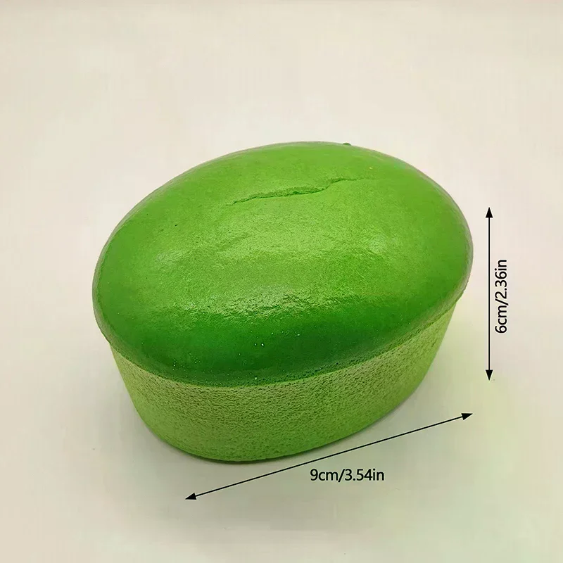 チーズケーキ スクイーズ玩具 スローライジング ロングチーズブレッド スローリバウンド 握って遊べるおもちゃ ストレス解消 ハンドリラックス スクイーズ 減圧