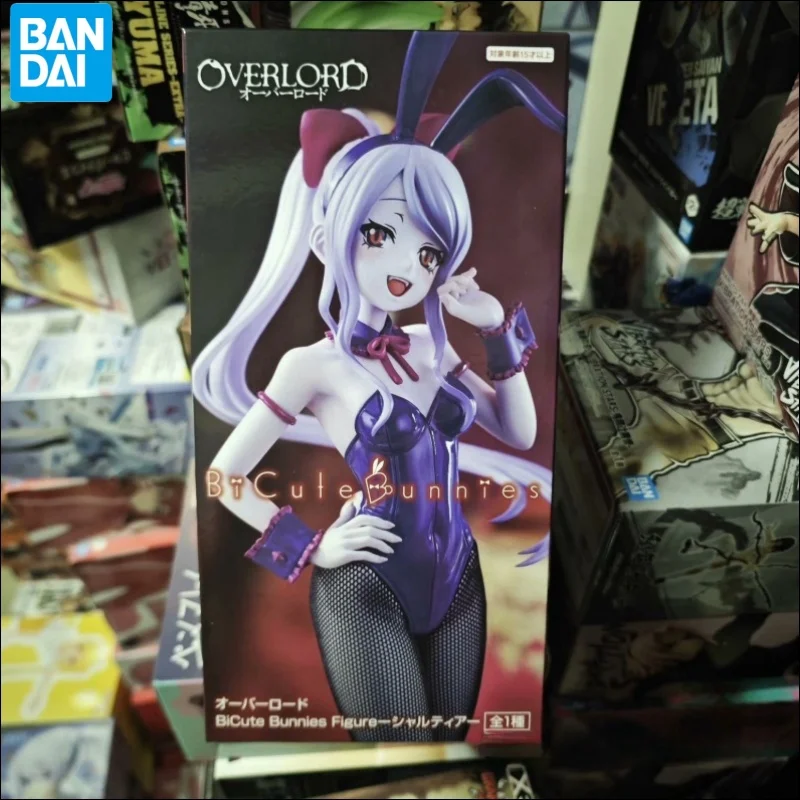 New Hot Furyu Bicute Bunnies Shalltear Bloodfallen Bunny Girl Overlord Origina Collectible Model Anime Figure Toys 26cm Doll