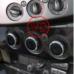 3pcs/Set Car Air Conditioning Turning Switch Knob AC Knob for Ford Focus 2 MK2 Focus 3 MK3 2005-2017 Mondeo C-MAX