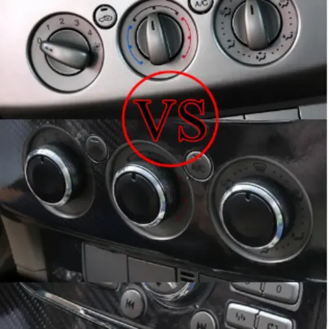 3pcs/Set Car Air Conditioning Turning Switch Knob AC Knob for Ford Focus 2 MK2 Focus 3 MK3 2005-2017 Mondeo C-MAX