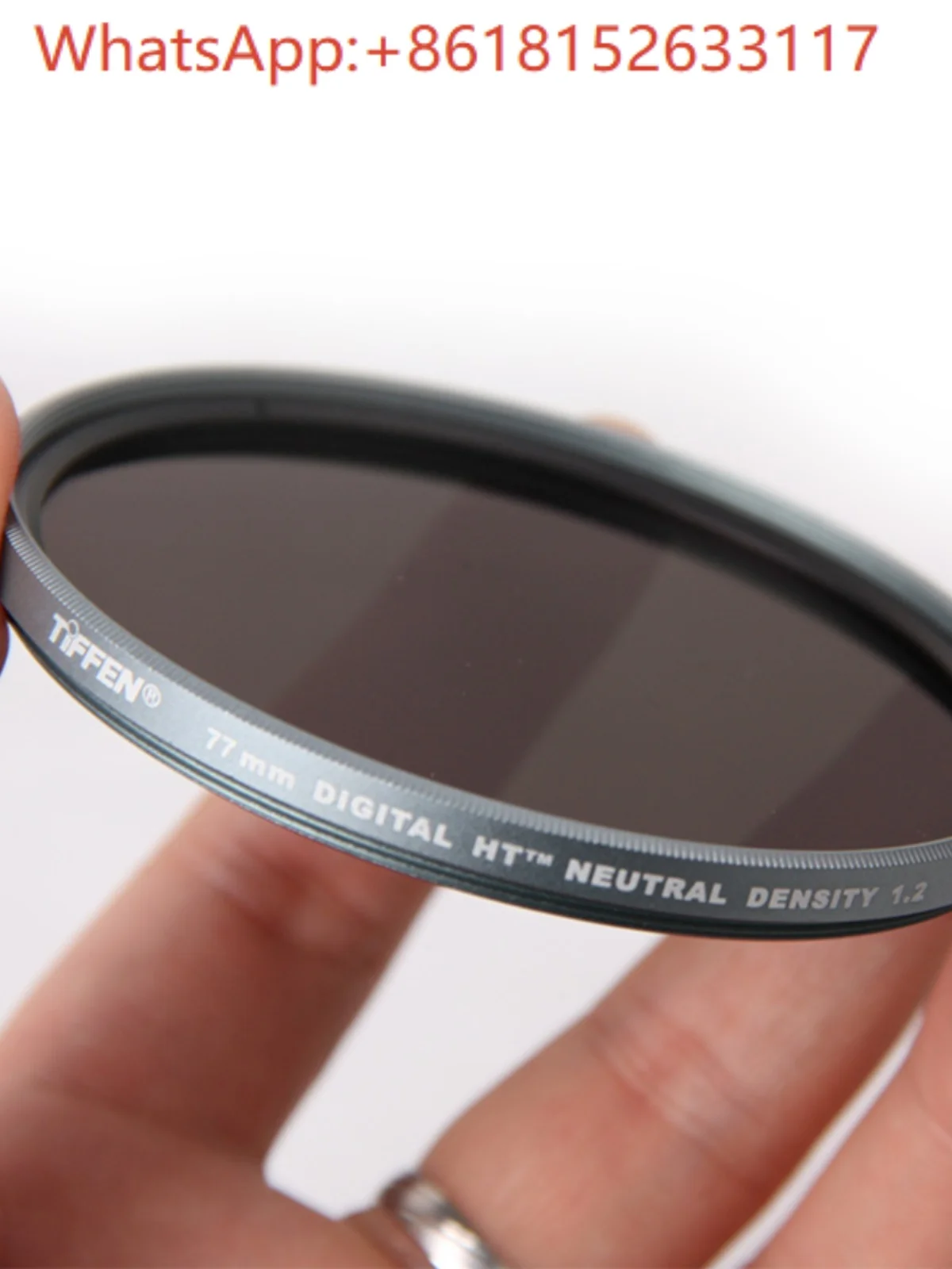 مرآة كثافة رمادية متوسطة ND1.2 مرآة تعتيم دائرية 67 72 77 82 مم