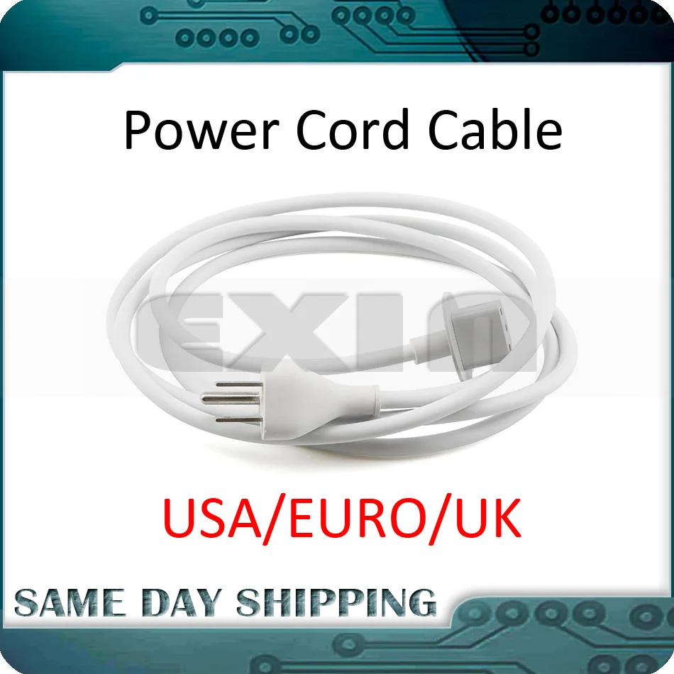 New USA EU UK Version Power Cord Cable for iMac 21.5