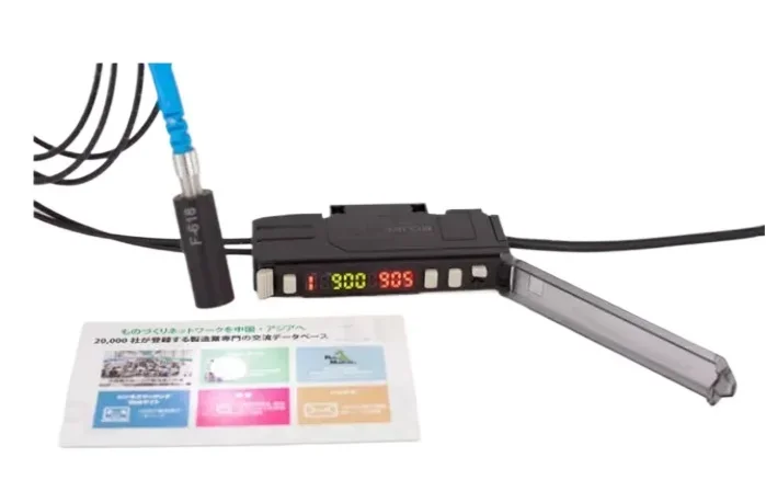 Color Discrimination Identification Optical Fiber Amplification Sensor BS-501P Photoelectric Eye Correction Tracking Positioning