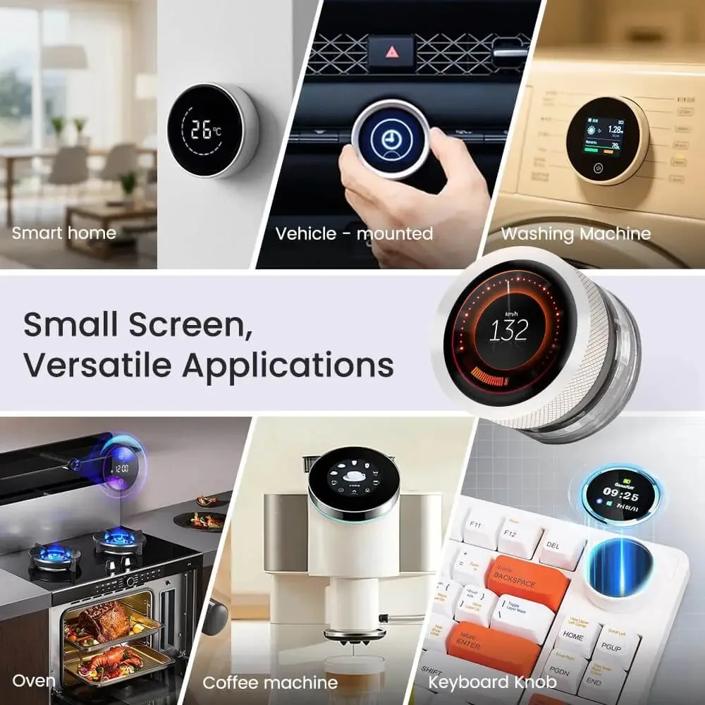 Super Oferta CrowPanel 1.28-calowy HMI ESP32 Obrotowy Wyświetlacz Elecrow 240*240 IPS LVGL Okrągły Ekran Dotykowy z Pokrętłem do Projektów IoT — zdjęcie produktu 6