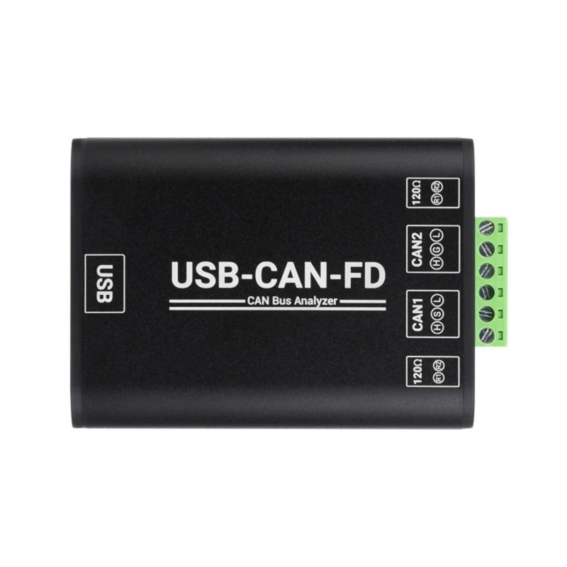 USB CAN FD Converter Double Channel Aluminum Alloy Industrial Grade