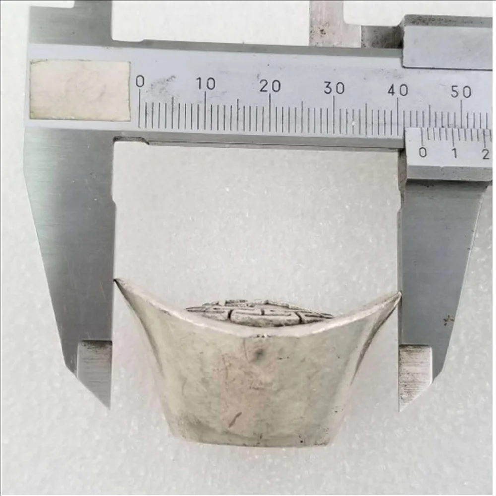 

Antique Yuanbao Datang Warehouse Silver Yuanbao Silver Ingot Alloy Material