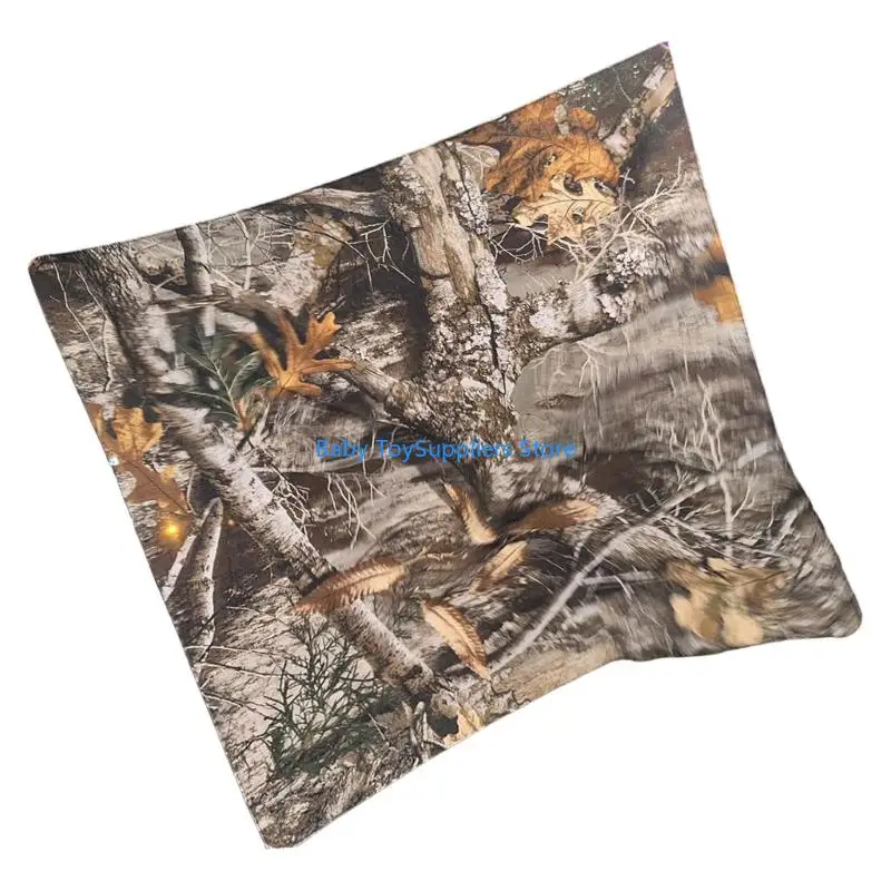 

R1WF Trendy Pattern Scarf Sweat Absorbent Unisex Headwear For Outdoor Activities