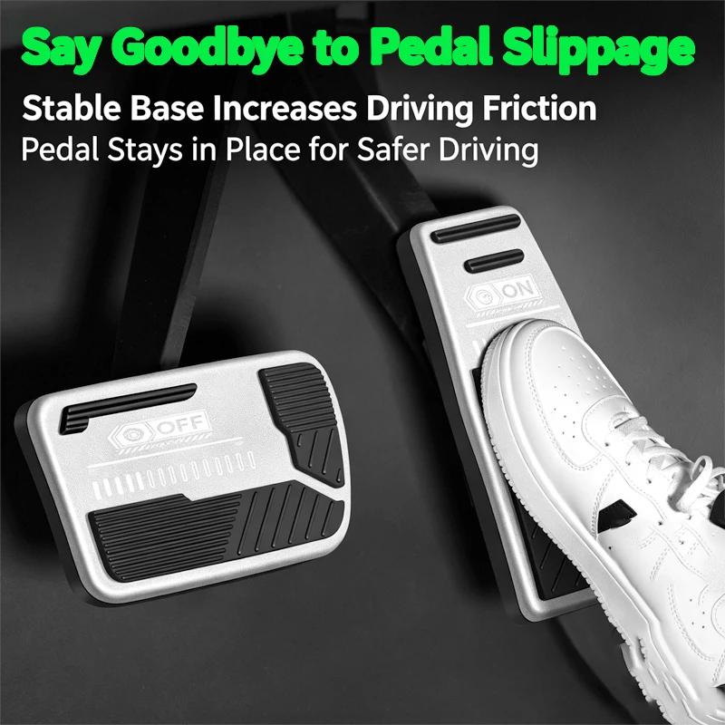 For BYD Dolphin 2023-2026 Accelerator and brake pedals Anti slip pedal cover inside the car Auto parts