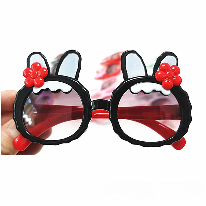 New Girls Super Cute daisy Rabbit Sunglasses Kids Fashion Cartoon Children Sun Glasses Baby Shooting Cute Eyewear