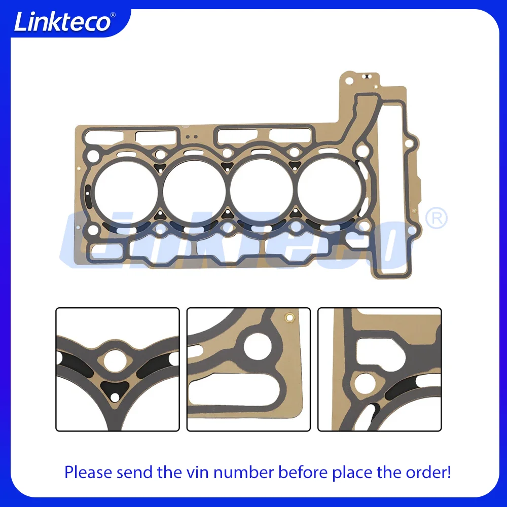 Engine Part Cylinder Head Gasket Fit 1.6 L T L4 N18B16 GAS For 07-17 1.6T BMW 118I 120I MINI COOPER PEUGEOT 207 11127560276