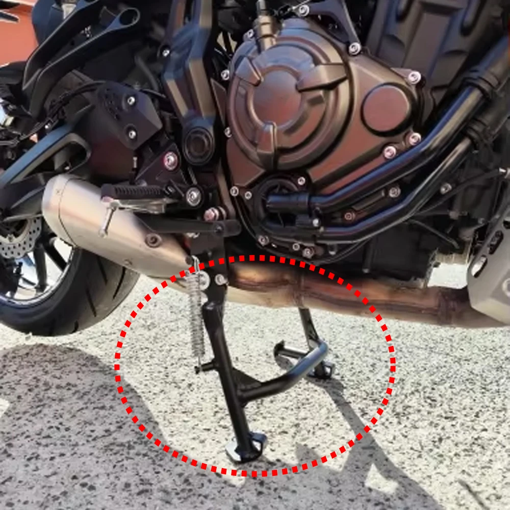 Soporte Central de Estacionamiento para Motocicleta Yamaha MT-07 FZ-07 2013-2024 Tracer 700 2016-2020 MT07 Moto Cage 2015 2016 2017