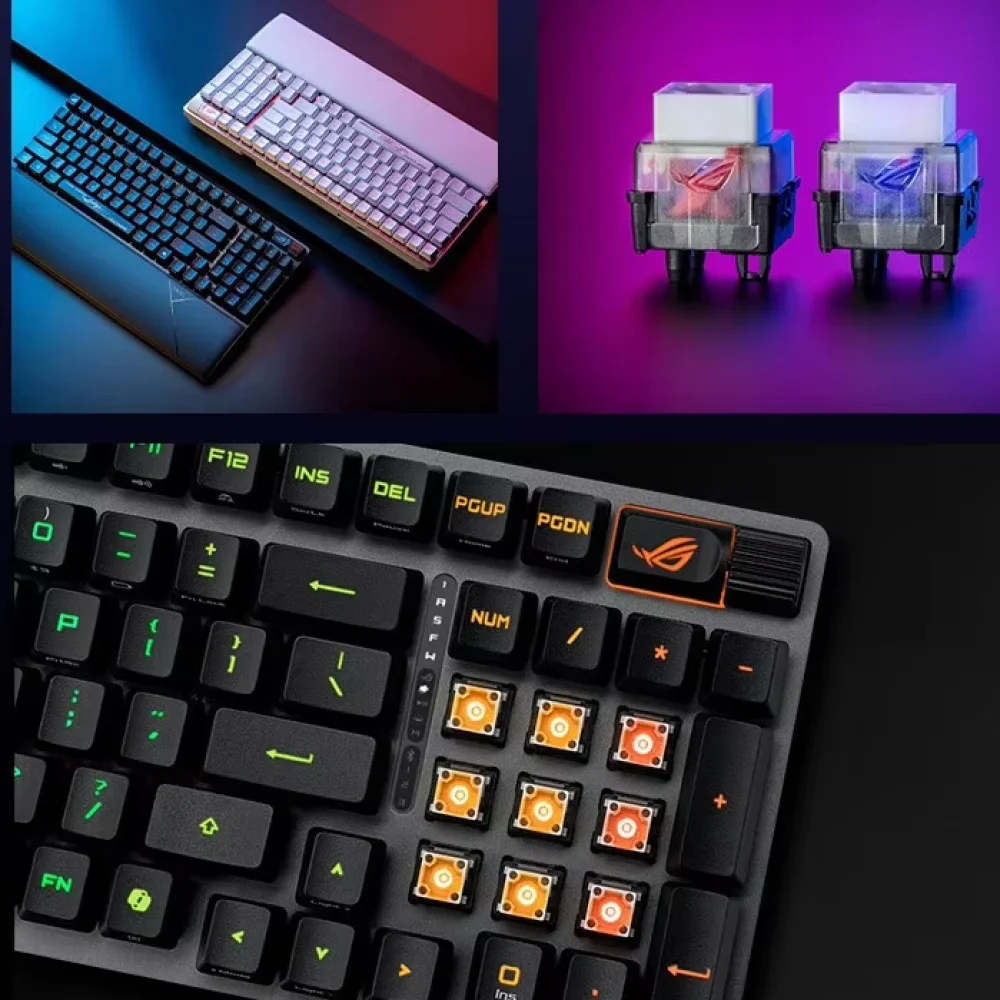 Wireless Mechanical rfor Laptop/Computer Special Gift Top Gaming Peripherals Cyberpunk K1 Pro Special Edition