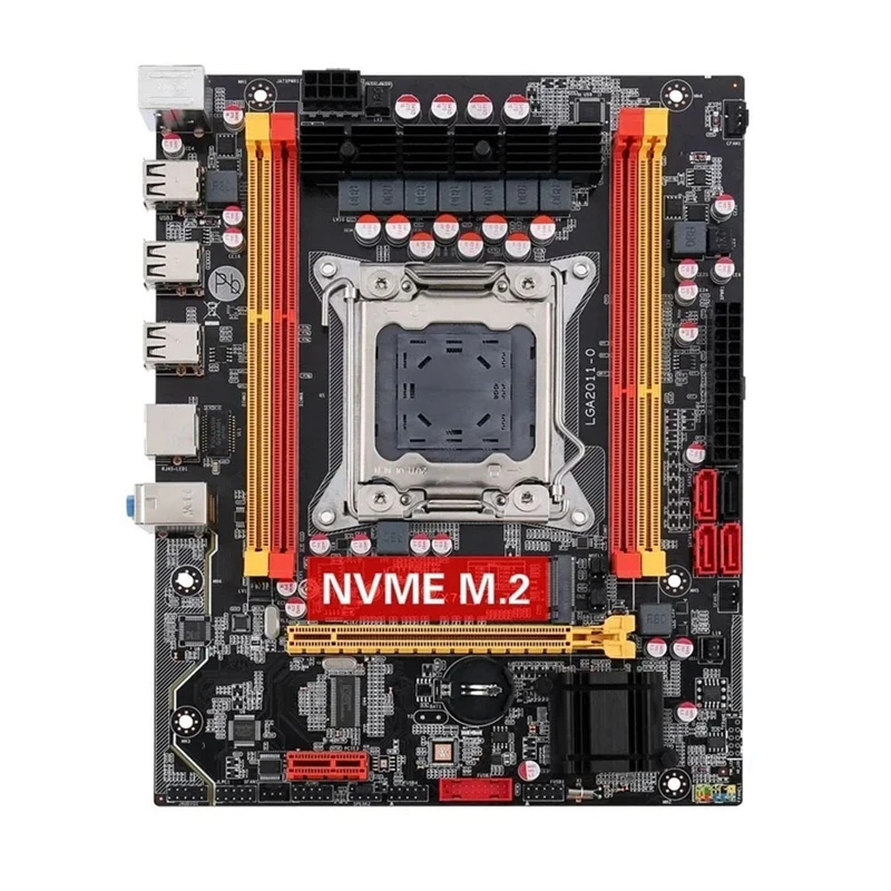 New X79 Chip Desktop Computer Motherboard DDR3 Memory LGA2011 Pin E5-2680V1V2 With M.2