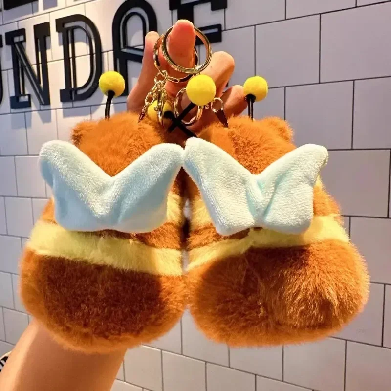 2025 Capibara Shoot Shake Wings Bee Capybara Backpack Capybara Doll Catch Doll Cute Women's Plush Birthday Gift  stuffed animals