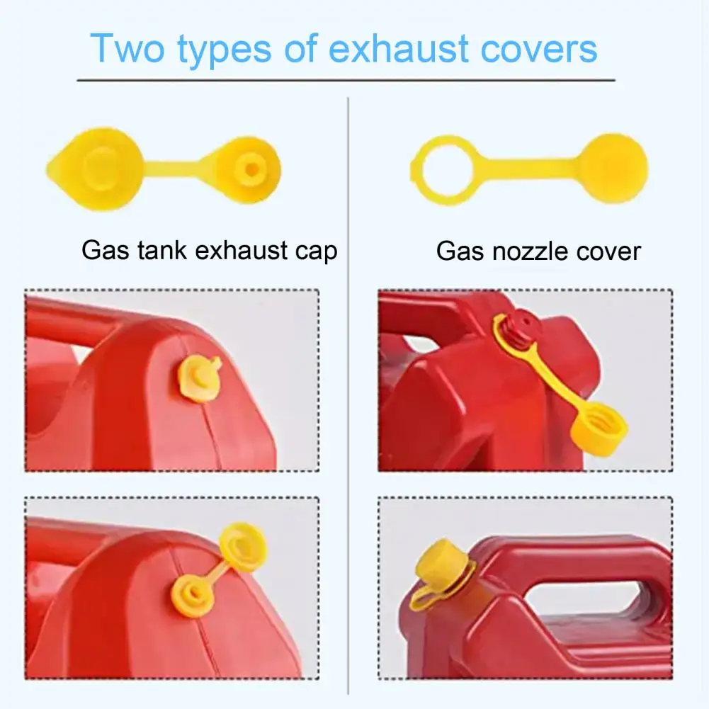 Enhanced Compatibility Hose Gas Spout Kit with Flexible Nozzle Leak Hose Universal Replacement Set for Easy Installation Fuel