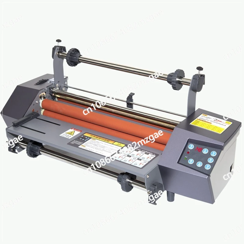

A3 Hot Cold roll laminating machine Four Rollers Laminator laminator High-end speed regulation thermal laminator 220V