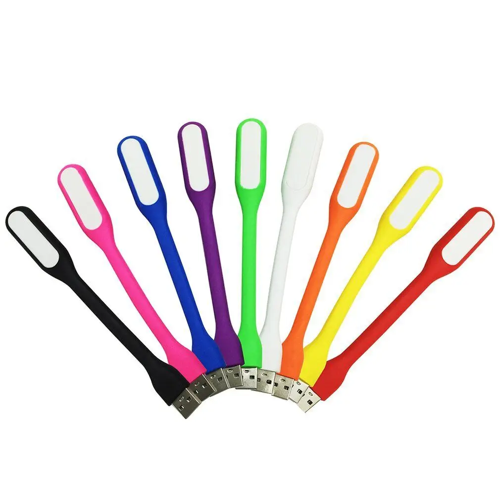 1 PCS USB LED Light Lamp Portable PC Notebook Eye Protection Mini Book Light D3  book lamp  lampara de lectura recargable