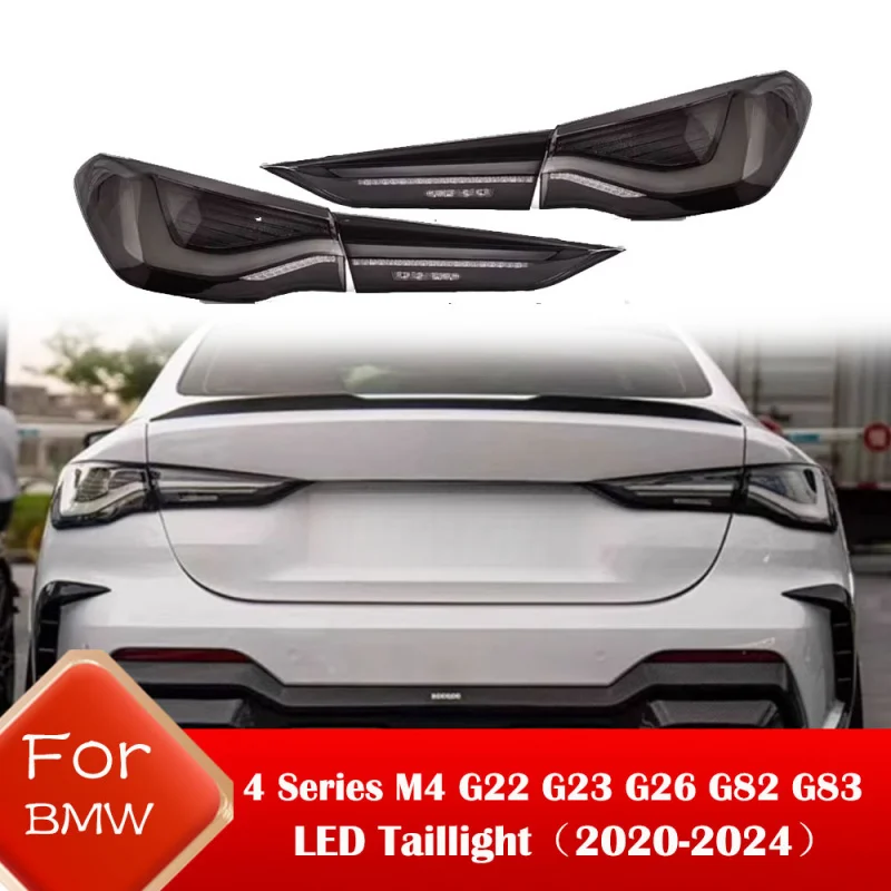 

Car Taillight For BMW 4 Series G22 G82 M4 CSL Tail Light Assembly 2020-2022 Modified New Venom Style Turn Signal Rear Lamp