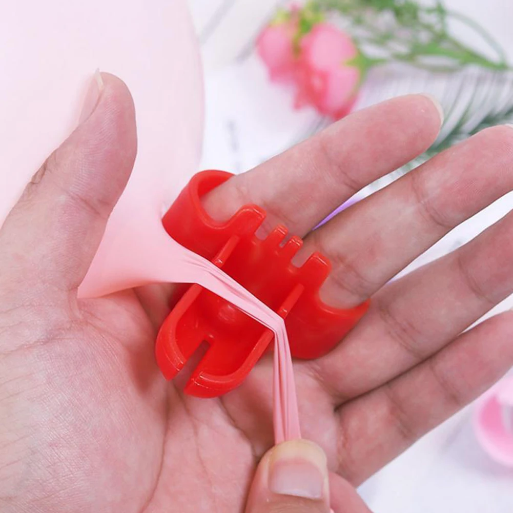 2PCS Wedding Supplies Quick Balloons Knotter Knot Tying Balloon Tie Party Tools Fastener Easily Knot Tool Wedding Party