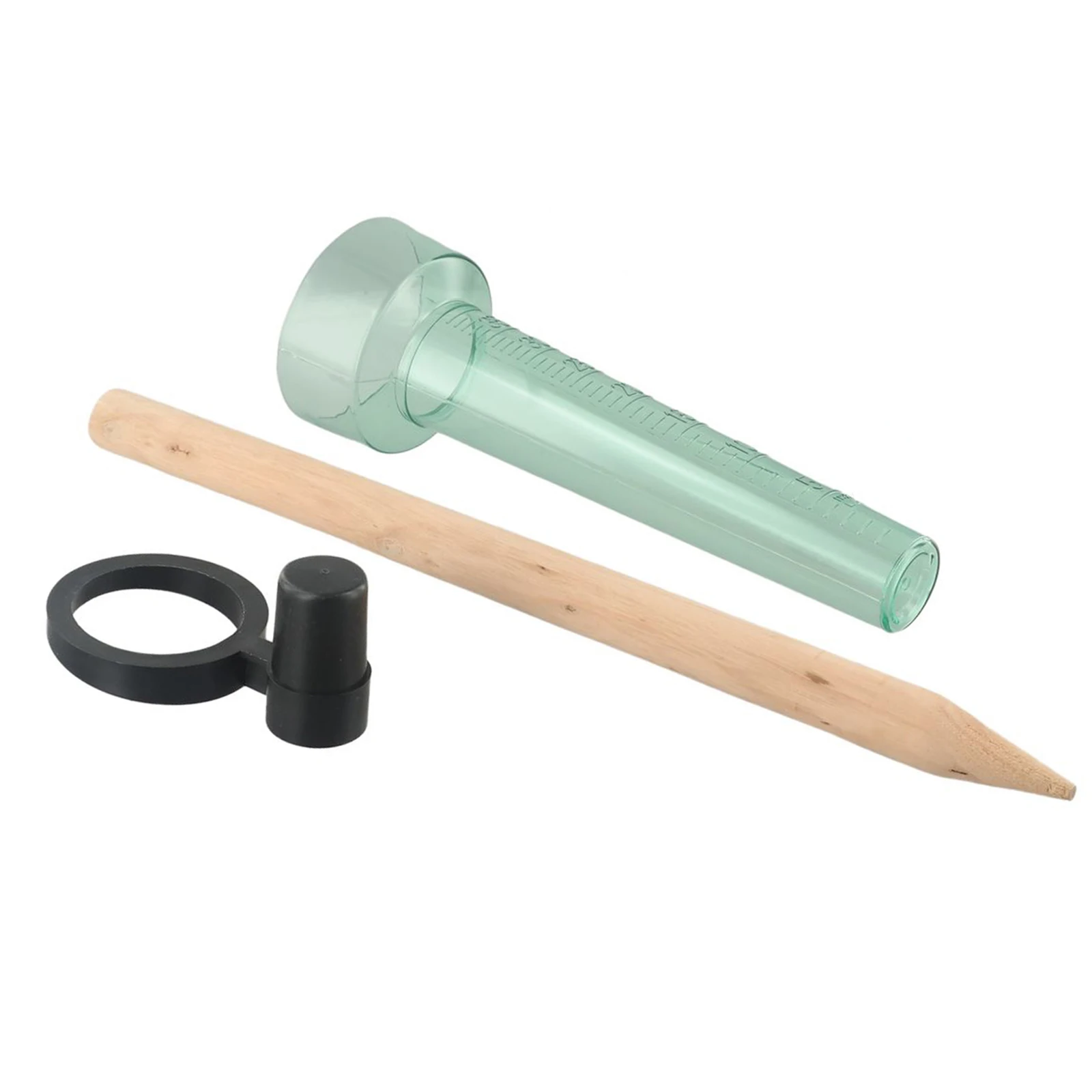 High Quality Rain Gauge Measurement Tool 1 Pc 5.5 Inches Easy To Read Garden Outdoor Yard Measure Rainfall Transparent