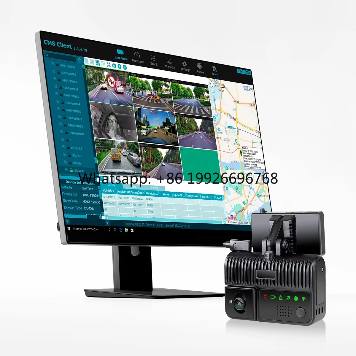 

Vehicle Recorder Dual Dash Camera Dash Camera Truck Night Vision Dash Cam for Semi Truck