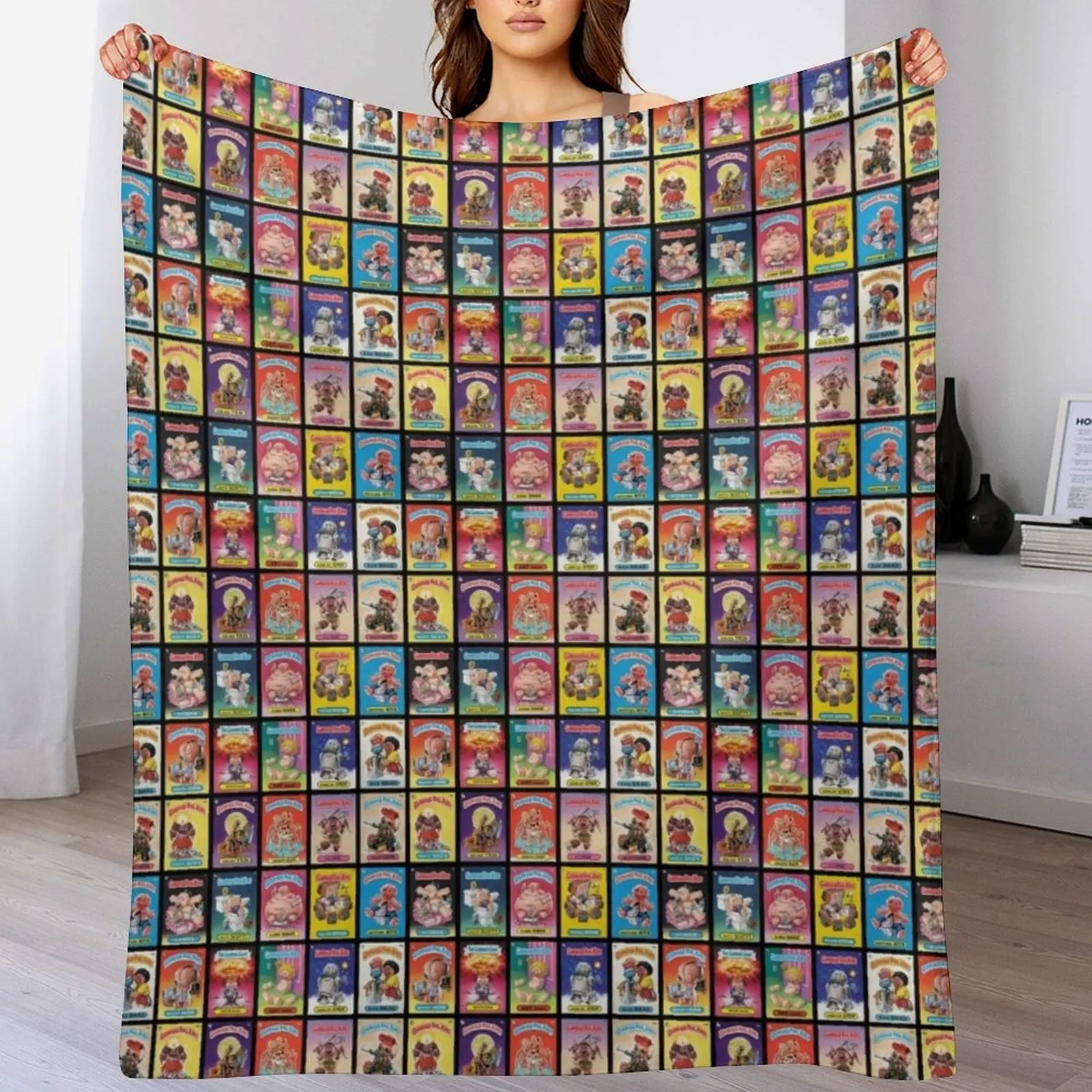 Garbage Pail Kids - Series 1 Throw Blanket