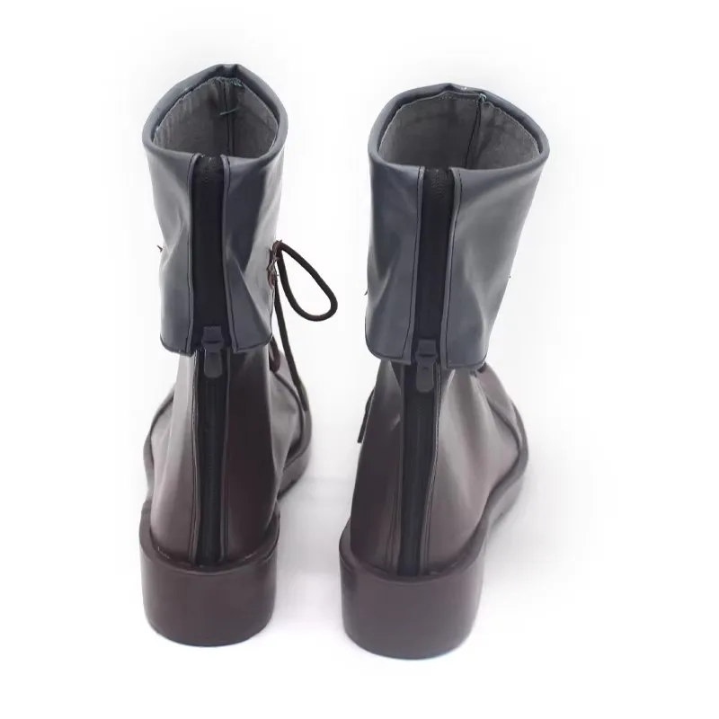 Anime Reverse 1999 Marcus Cosplay Shoes Unisex Women Cute Comic PU Boots for Halloween Carnival Party Christmas
