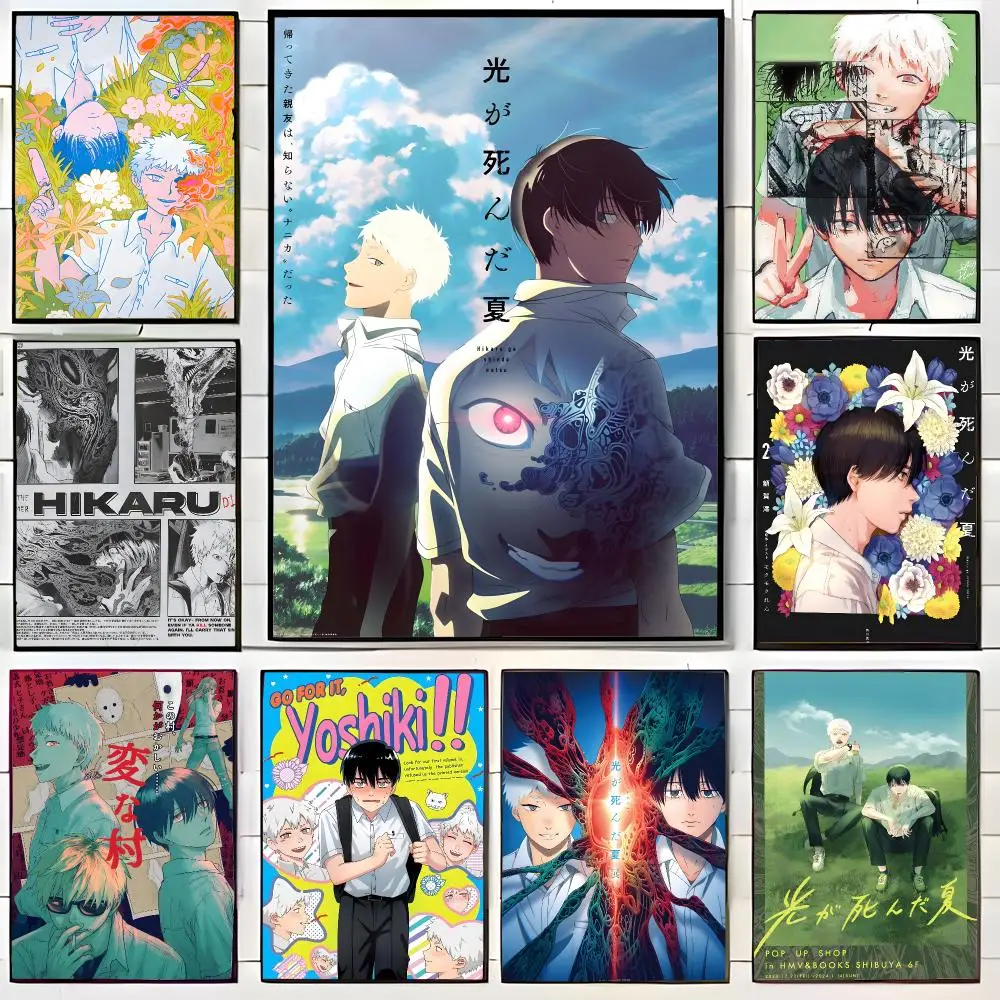 Melancholy Anime T-the S-summer H-hikaru D-died Poster Wall Art Print Decorative Mural Home Decor Gift Unframed