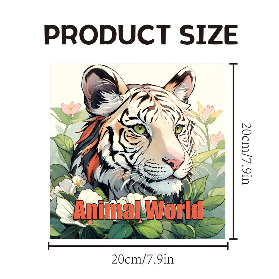 Bview Art Animal World Coloring Book Adult Picture Book Original Design