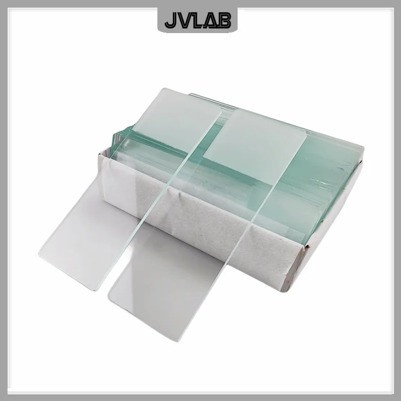 Microscope Slides Ground Edges MicrsSlides Glass 25.4*76.2mm (1''x3'') Microscope Accessories Clear Glass Model 7101 7105