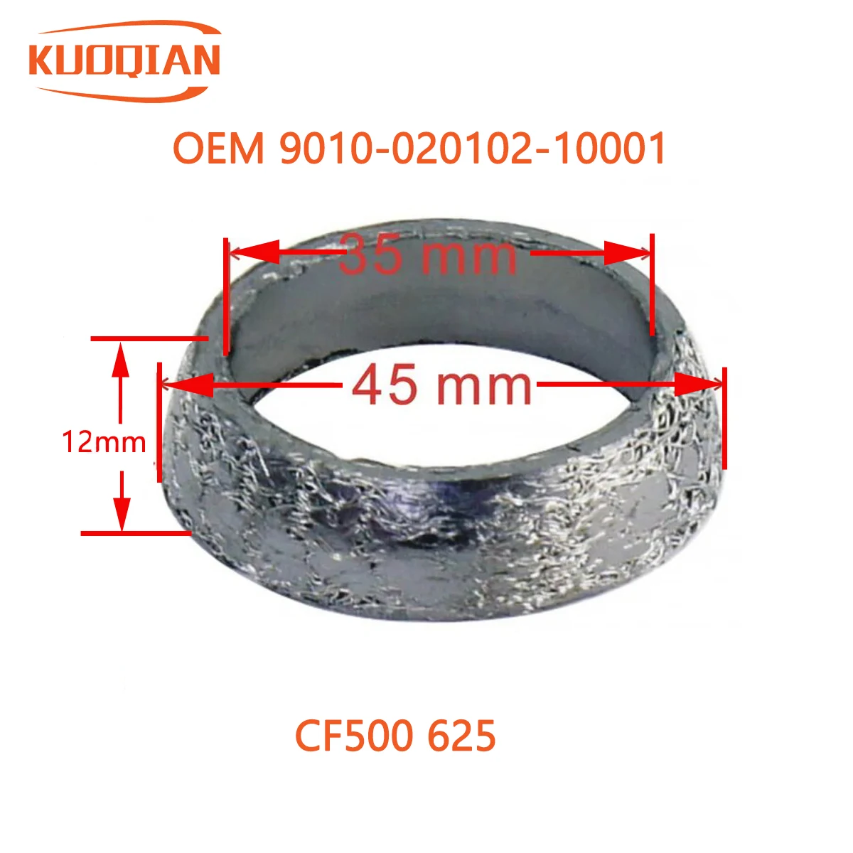 

COLLAR Graphite gasket suit for CF CF500 X5 X6 ATV SPARE part 9010-020102-10001