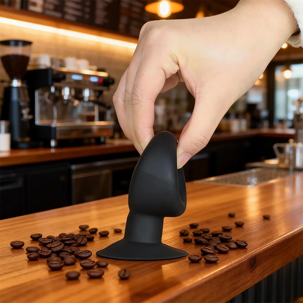 1Pieces Espresso Coffee Puck Remover Tool Vacuum Style Coffee Knock Box Coffee Waste Grounds Taker Outdoor Tableware view 3