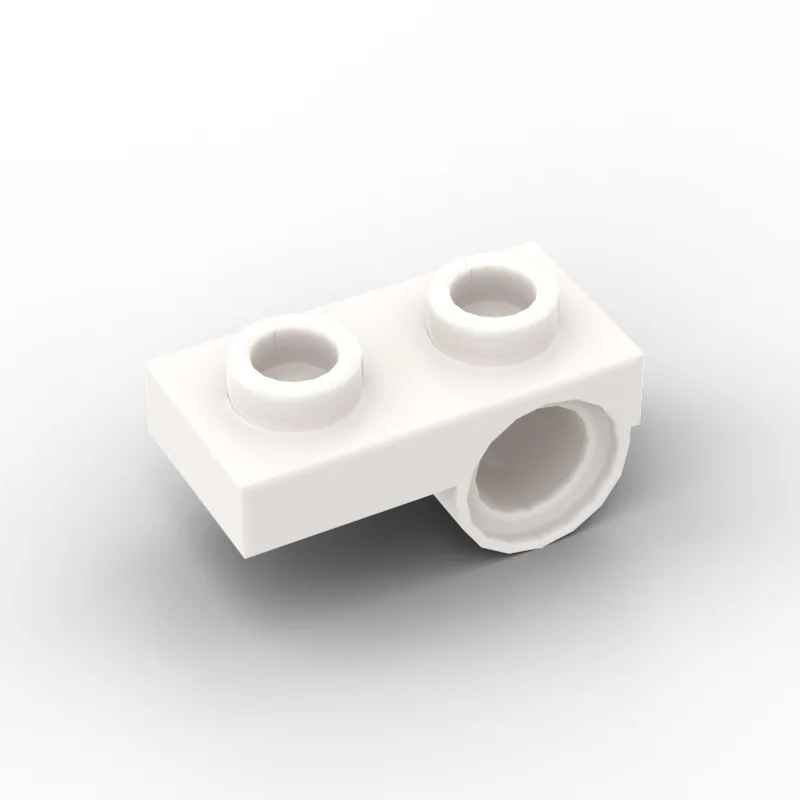 120 stks Gebouwen Blokken 18677 Plaat Gemodificeerde 1x2 Pin Gat op Bodem Baksteen Collectie Modulair GBC Speelgoed voor Technische MOC