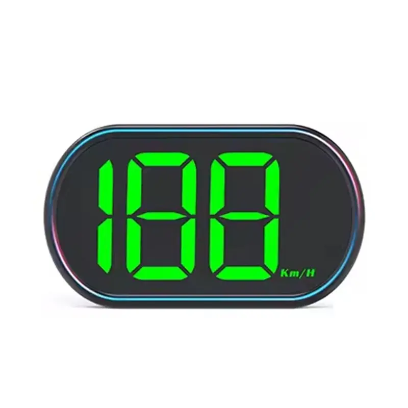 【Top Sale !!】Car LED Digital Speed Gauge Head-Up Display Universal Vehicle Speed Measuring Tools Speedometer HUD Truck Safe Driv