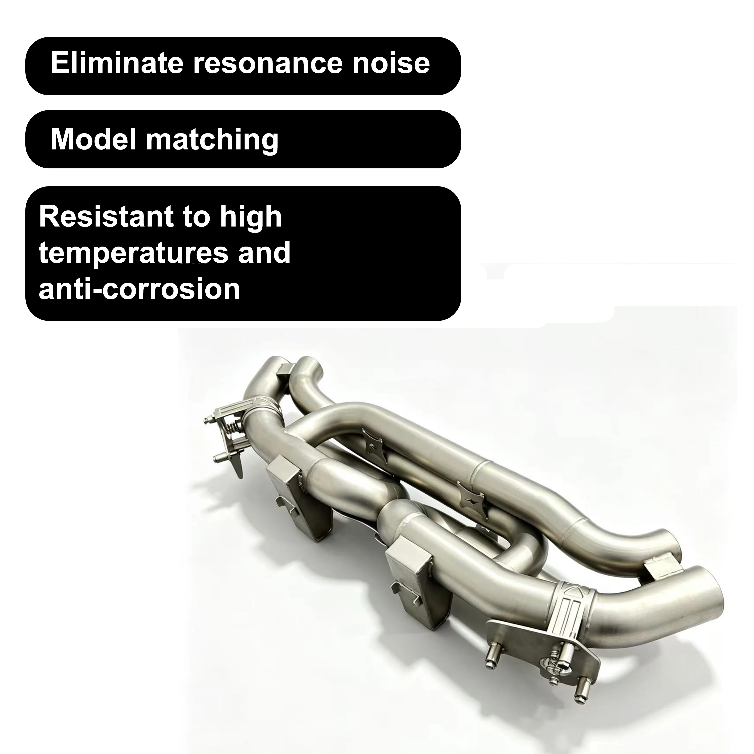 Hochleistungs-Auspuffrohr für Porsche 911 992 3.0t Auspuff Catback mit Ventil Edelstahl 304 Ventil-Auspuffanlage – Detail 8