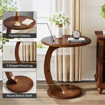 10 best sales Beistelltisch aus Holz - №4