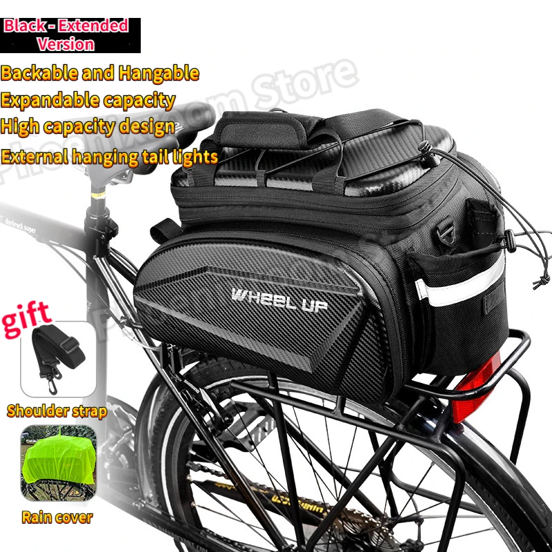 Bicycle Rear Seat Bag Riding Waterproof Mountain Bike Tail Bag Shelf Bag Cycling Accessories and Equipment