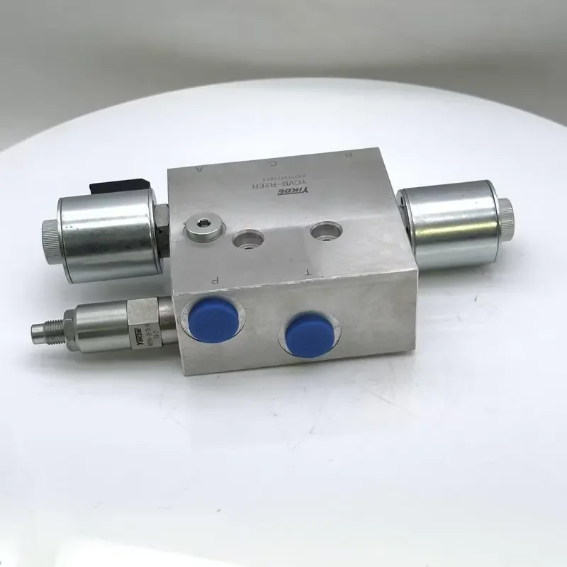 YiKDE YCVB-R2ER 12V 21MPa M22*15 Solenoid Valve with 1 Year Warranty for Boom & Bucket Control